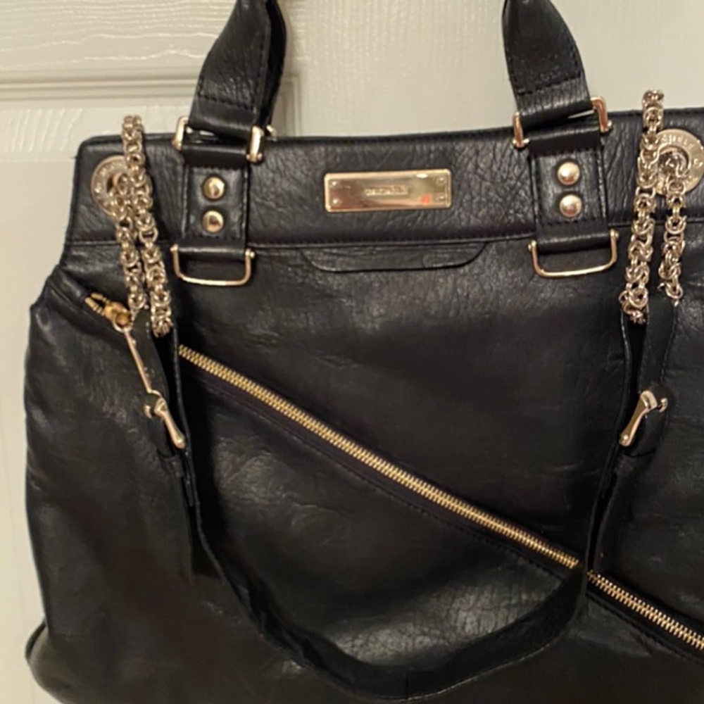 Black Michelleleather handbag